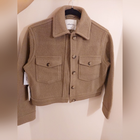 Aritzia Ganna Cropped Shacket - Picture 4 of 4